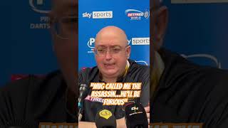 Andrew Gilding expects MVG to seek REVENGE if he faces him in World Matchplay quarterfinal darts [upl. by Ostler]