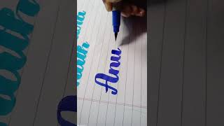 Name Calligraphy trending handwriting cursivewriting [upl. by Thynne]