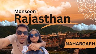 Exploring Nahargarh fort Jaipur  Rajasthan in Monsoon Ep 02 [upl. by Nertie]