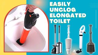 Best Plunger For Elongated Toilet That Work Well With Your Elongated Toilet [upl. by Kcajyllib]