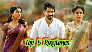 Best 5 Lovely Ringtone Of Thadaka 2  Thadaka 2 bgm  Shailaja Reddy Alludu bgm  ringtone [upl. by Destinee]