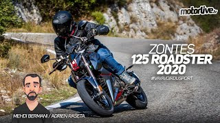 ZONTES 125 ROADSTER I TEST MOTORLIVE [upl. by Grady814]