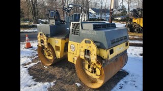 BOMAG BW135AD Vibratory Double Smooth Drum Roller [upl. by Krum]