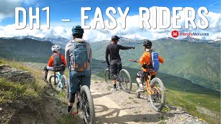 Le Menuires  Bike Park DH 1 Easy Riders [upl. by Ahsenor]