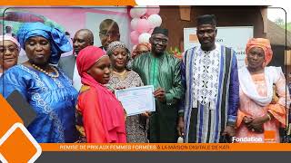 Remise de diplômes aux femmes formées à la maison digitale de Kati 03102024 [upl. by Abbe947]