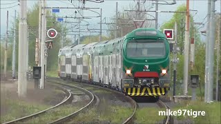 Treni merci PRIVATI e straordinariparticolari in DD BOFI Aprile 2015 [upl. by Eenehs]