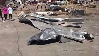 Catastrophic Tornado Destroys Arkansas Town [upl. by Llebasi]