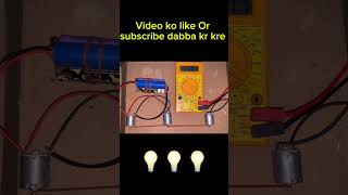 How to electric generator 💡electrical electric generator minimotor [upl. by Kristine]