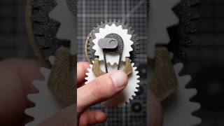 3D printed clockwork fidget toy mechanism [upl. by Echikson]