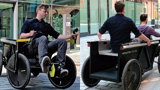 New INTELECTRA Electric Cargo Bike Hauls 1000 Pounds with Pedal Power [upl. by Ynnattirb]