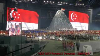 NDP 2017 Preview 2 Fireworks 29 07 2017 [upl. by Gnuhp]