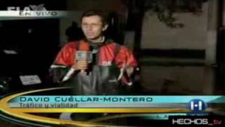 Reportero TV Azteca al agua [upl. by Eseerehs46]