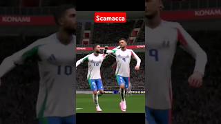 Scamacca long kick goal shorts youtubeshorts [upl. by Griselda582]