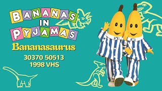 Bananas in Pyjamas Bananasaurus 30370 50513  1998 VHS [upl. by Ahtenak]