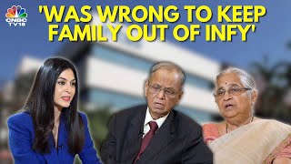 Why Narayana Murthy Kept His Wife Sudha Murty Out Of Infosys  Exclusive  N18V  CNBC TV18 [upl. by Nevek]