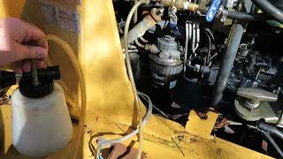 New Holland 555E Emissionised Engine Fuel System Priming Solution [upl. by Nanyk646]