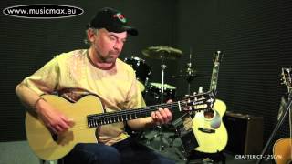 Inspiration  Gipsy Kings acoustic guitar Crafter CT 125CN [upl. by Cousin339]