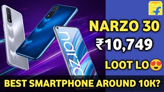 Realme Narzo 30 at ₹10749 Only  Best Smartphone Under 10000 🔥🔥 [upl. by Lleznod]