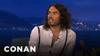 Russell Brand Is Hurt Tom Cruise Didnt Want Him For Scientology  CONAN on TBS [upl. by Honebein]