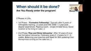 Arthroplasty Fellowships in India and Abroad BOS fellowship Course Talk [upl. by Ayahsey]