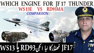 Which Engine For Jf17 Rd93 Vs Ws13 comparison [upl. by Kapor]