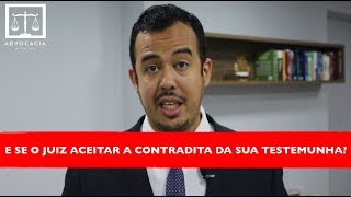 Dica Prática Contradita da Testemunha Trabalhista [upl. by Larisa]