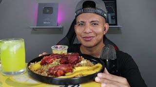 ASMR COSTILLAS AHUMADAS CON ARROZ CHAUFA SELVÁTICO [upl. by Norward]