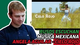 RUSOS REACCIONAN a la MÚSICA MEXICANA  Angela Aguilar  Cielo Rojo Video Oficial  REACCIÓN [upl. by Tahp]