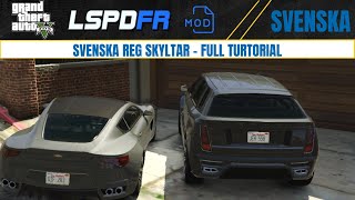 Hur du laddar ner SVENSKA REG SKYLTAR till LSPDFR  GTA 5  2024 [upl. by Patsis]