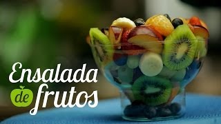 ¿Cómo preparar Ensalada de Frutos  Cocina Fresca [upl. by Cardon]