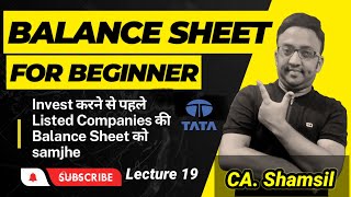 How to Read Balance Sheet Before Investment  Accounting Course [upl. by Koblick521]