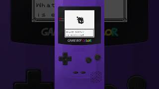 What GASTLY is evolving pokemon evolvingpokemon gastly haunter gengar gameboy [upl. by Lunneta]