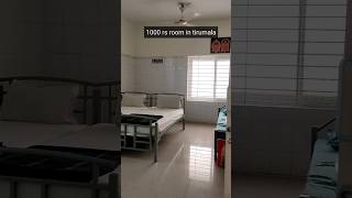 1000 rupees rooms in tirumala  Accommodation in tirumala tirumala tirumalarooms tirupati god [upl. by Chrysler710]