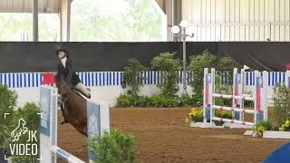 Mikal Christoffersen on Heylo  105m Jr Jumper Classic  Pin Oak Charity Horse Show lll [upl. by Nazus]