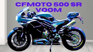 ALL NEW 2025 CFMOTO 500 SR VOOM [upl. by Ahcire325]