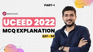 UCEED 2022 Explanation  MCQ Q37Q50 [upl. by Iblehs]