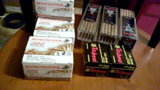 Winchester 222 22lr ammo score for the week [upl. by Salvay744]