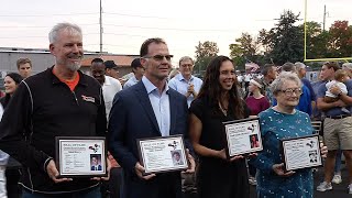 Osseo Inducts Four New Members into Athletic Hall of Fame [upl. by Ekaterina964]