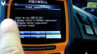 FOXWELL NT510 OBD I OBD II EOBD Scanner [upl. by Samohtnhoj276]