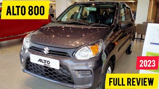 Alto 800 VXI 2023 model  interior exterior Price Full Review  ALTO [upl. by Bender36]