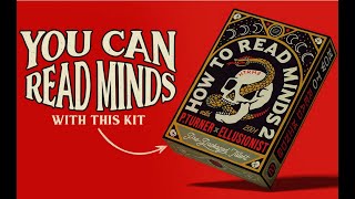 How to Read Minds 2 Kit amp Deck by Ellusionist dynamitemagicshop [upl. by Engenia]