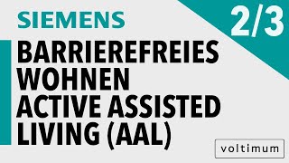 Siemens  Barrierefreies Wohnen  Active Assisted Living AAL Teil 2 von 3 [upl. by Esnahc]