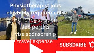 Physiotherapist jobs in UK  UK sponsorship for health care visa  HCPC eligibility [upl. by Spatz]