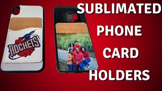 HOW TO SUBLIMATE A PHONE CARD CASE  SUBLIMATION FOR BEGINNERS [upl. by Berardo]