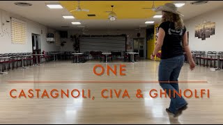 ONE Line Dance  Teach IT amp EN and Dance  OVER1000  Keepin it country [upl. by Teillo517]