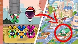 NEW FREE SECRET HELLO KITTY GIFTS PART 7 🤩🎄🎁  TOCA BOCA  TOCA LIFE WORLD 🌍 [upl. by Rexford]