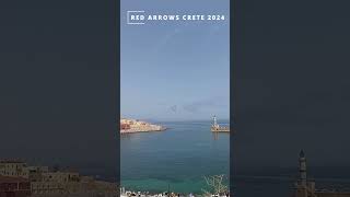 Unbelievable RAF Red Arrows airshow in Chania Crete Greece  May 2024 [upl. by Thorlay515]