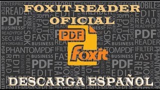 Descargar Foxit Reader en Español Oficial 2014 [upl. by Lyrak]