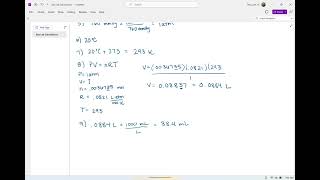 Guide to the calculations for the gases lab [upl. by Ylnevaeh943]