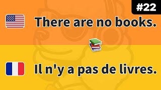 🇫🇷 Daily French for Beginners Pick Up One Phrase Each Day quotThere are noquot 22 [upl. by Esli17]